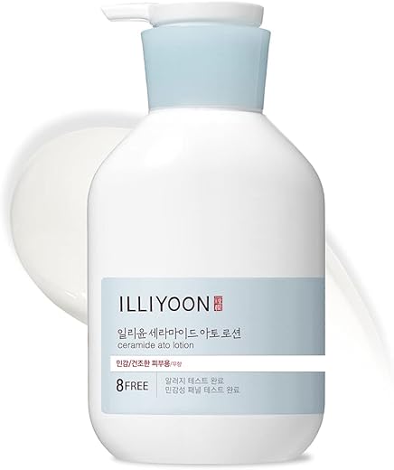 Illiyoon - ILLIYOON Ceramide Ato Loção 528ml | Hidratante Diário para Todos os Tipos de Pele | Efeito Hidratante Profundo e Calmante | Cuidados com a Pele Coreanos