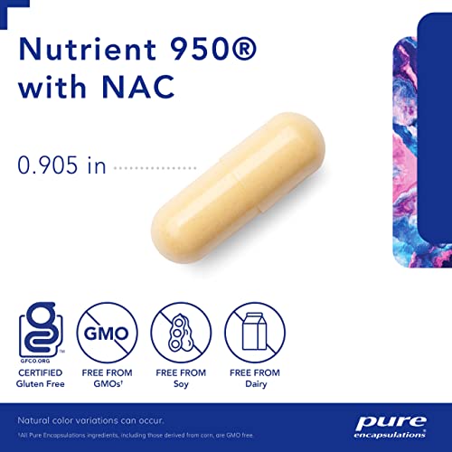 Nutrient 950 com NAC | Suporte Imunológico Adicional | 240 Cápsulas - Pure Encapsulations