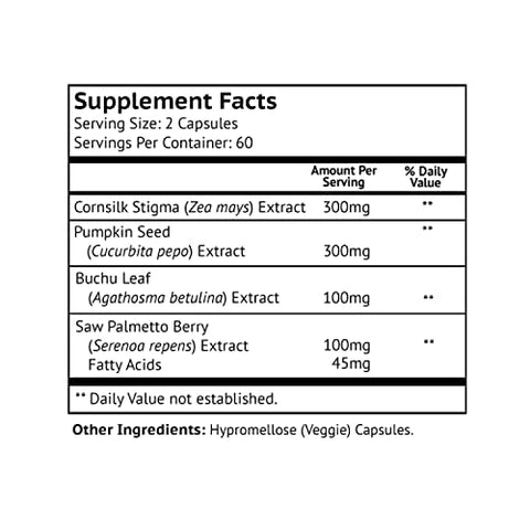 Biolor - Stronghold Bladder Control – Controle da Bexiga para Homens e Mulheres – Suplemento Natural para Controle da Bexiga – para Apoiar o Fluxo Urinário Saudável (Dentro dos Níveis Normais)