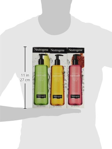 Rainbath Multi-pack 3 Unidades – Fórmula Original, Romã e Pera – 300ml - Neutrogena