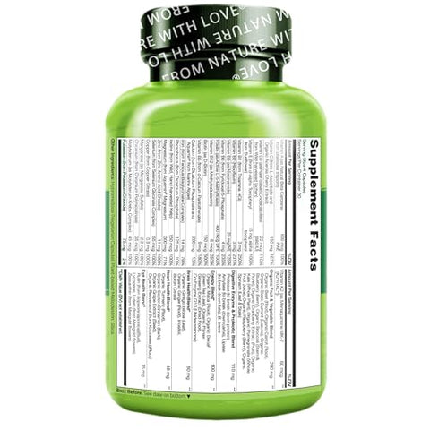 Multivitamínico para Mulheres – Vitaminas e Minerais – Alimentos Integrais – Marca NATURELO - NATURELO
