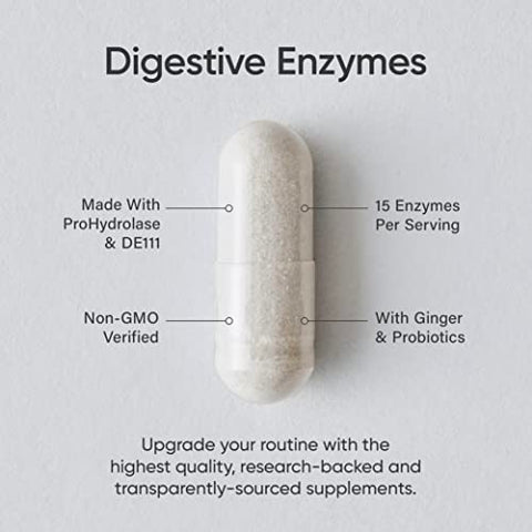 Digestive Enzymes with Probiotics Sports Research – Melhora a digestão e saúde intestinal