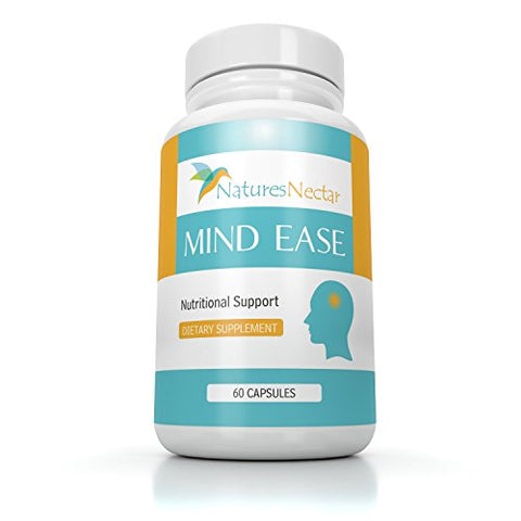 Nature's Nectar - Suplemento Alívio de Enxaqueca – Raiz de Butterbur Livre de PA, Riboflavina, Magnésio e Cápsulas de Tanaceto – A exclusiva combinação de Mind Ease para Prevenção de Enxaqueca Original
