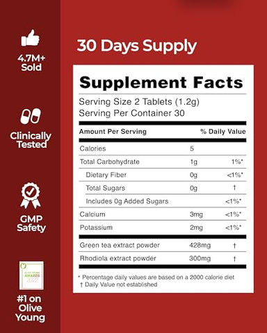 Coleology Cut – 60 Comprimidos (30 Dias) – Extrato de Chá Verde. Vitaminas - FOODOLOGY