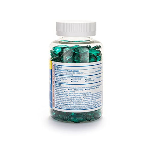 A+Health - Naproxen Sodium 220 Mg Liquid Gels – Alívio da Dor/Febre (AINE), Fabricado nos EUA, 180 Unidades
