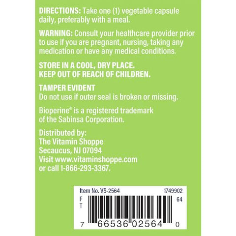 The Vitamin Shoppe - Vitamin Shoppe Triple Strength Turmeric with Curcumin 900mg – Suporte para Mobilidade Articular, Benefícios Antioxidantes – 900mg de Curcumina