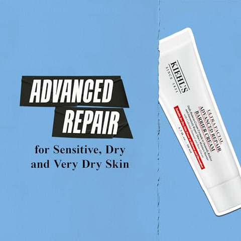 Kiehl’s Creme Reparador Avançado Ultra Facial, Tratamento Intensivo Alivia Pele Seca e Sensível, Reduz Rapidamente Vermelhidão e Acalma, Fórmula Respirável de Absorção Rápida, 50g