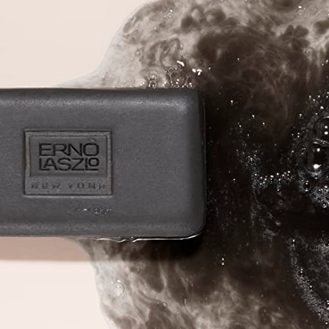 Barra de Limpeza Profunda de Lama Marinha para Cuidados com a Pele, Tamanho de Viagem, Barra de Limpeza Facial de Carvão Purifica, Desobstrui os Poros, Absorve o Excesso de Oleosidade, 50g, Preto - Erno Laszlo