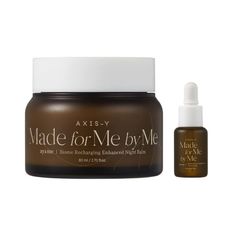 Conjunto de Renovação Noturna AXIS-Y Biome | Cuidados com a Pele Probiótica | Creme para Barreira Cutânea | Cuidados Anti-Envelhecimento | Skincare Coreana