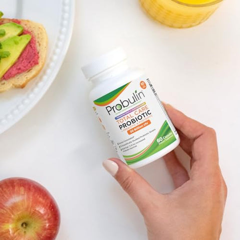 Total Care Pre Pro Postbiotic – 20 Bilhões CFU, 60 Cápsulas Veganas (Embalagem de 1) - Probulin