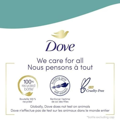 SUPREME BOX - Dove Sabonete Líquido para o Corpo Pele Sensível 590 ml – Kit com 2 unidades (1180 ml no total)