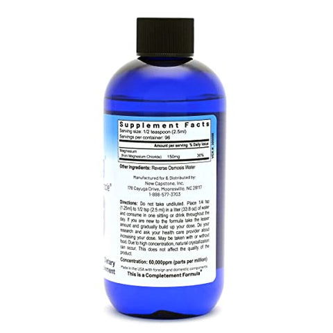 ReMag Magnésio Líquido de Alta Absorção, Experimente o Milagre do Magnésio, Cloreto de Magnésio – por Dra. Carolyn Dean, 240 ml (1-Pack) - RnA ReSet