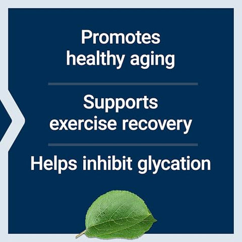 Carnosine – Envelhecimento Saudável, Recuperação de Exercícios, Sem Glúten, Não-OGM, Vegetariano, 60 Cápsulas - Life Extension