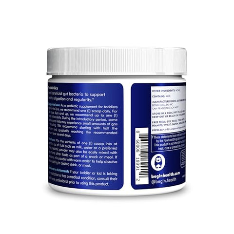Daily Crescimento Diário Prebióticos Tamanho Família – Crianças | 500g - Begin Health