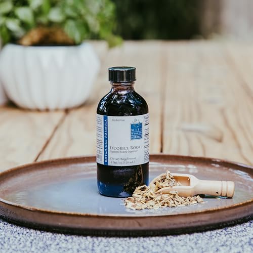 Extrato Sólido de Raiz de Alcaçuz – 60 ml – Extrato Líquido 4:1 Extra Forte – Livre de Álcool – Suporta a Digestão Saudável - Wise Woman Herbals
