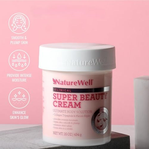 Creme Facial NATURE WELL Clinical Super Beauty – Fórmula Avançada – 50g