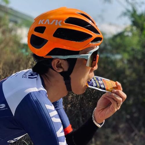 Royal-D - Géis Energéticos para Corrida – Gel Energético, Géis para Corrida, Géis Esportivos para Corredores, Gel Energético para Ciclismo – Sabores Variados (1,4 g, 5 Unidades – 20 Pacotes)