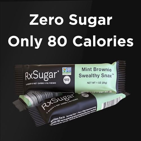 Mint Brownie Swealthy Snax – Delicioso lanche sem açúcar para diabéticos - RxSugar