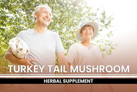PURE ORIGINAL INGREDIENTS - Turkey Tail Mushroom Puro Original (730 Cápsulas) – Ingredientes Puros, Verificados em Laboratório