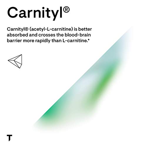 Acetyl-L-Carnitine 500 mg – Suporte para a Função Cerebral e Sensações Nervosas Saudáveis nas Mãos e Pés – Sem Glúten, Sem Soja, Sem Laticínios – 60 Cápsulas - THORNE