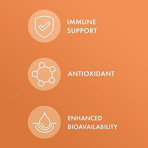 Vitamina C Lipossomal 1.000 mg por Porção, 30 Porções (60 Cápsulas), Suplemento Alimentar, Apoia a Saúde Imunológica, Não Transgênico, Certificado pela NSF - Dr. Mercola