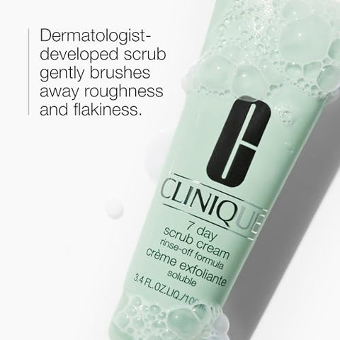 Clinique 7 Day Scrub Cream: Esfoliante Suave para Renovação da Pele – 50g