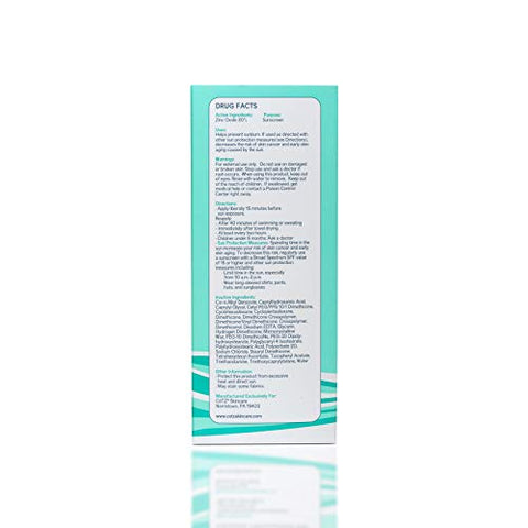 Protetor Solar Mineral COTZ Sensitive FPS 40 Amplo Espectro 100g