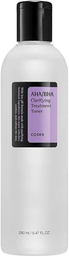 Tônico Tratamento AHA/BHA, Spray Esfoliante Facial para Cravos, Poros e Pele Irregular, 280ml, Não Testado em Animais, Sem Parabenos, Sem Sulfatos - COSRX