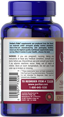 Puritan's Pride - Puritan’s Pride – Cápsulas de Cranberry One A Day, Twin Pack 240 Unidades – 240 Cápsulas