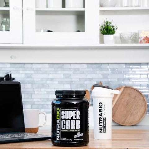 Super Carb – Pó de Suplemento de Carboidratos Complexos – Cluster Dextrin e Eletrólitos para Melhorar o Desempenho - NutraBio