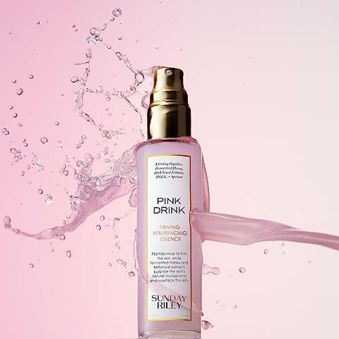 Sunday Riley Pink Drink Essência Facial em Spray Firmadora e Esfoliante – 100ml