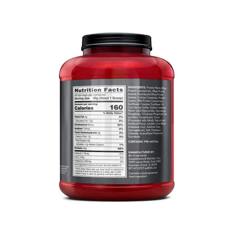 SYNTHA-6 Edge Proteína em Pó, Chocolate com Whey Hidrolisado, Caseína Micelar, Isolado de Leite, Baixo Açúcar, 24g Proteína, Milkshake, 48 Porções - BSN