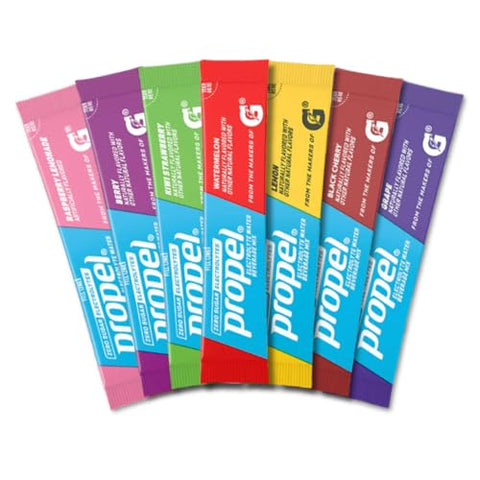 Energize seu dia com 35 pacotes de pó Propel – Hidratação eletrolítica - Zentious