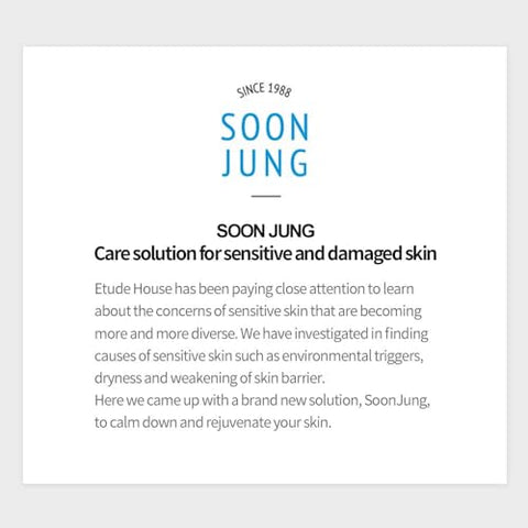 HOUSE Soonjung Hydro Barrier Cream 130ml (Nova Versão) | Solução de Cuidados com a Pele Irritada | Creme Essencial para Pele Sensível | Hidratação Profunda - ETUDE