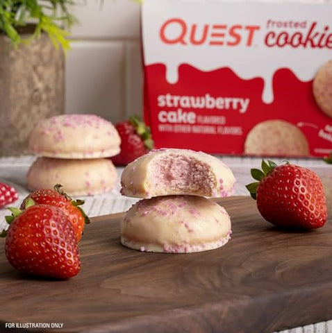 Well Priority - Pack Sortido de Muffins e Cookies Proteicos Questt Nutrition – Alto teor de proteínas, baixo teor de carboidratos – 5 sabores – 10 unidades – Nutrição Esportiva para Casa