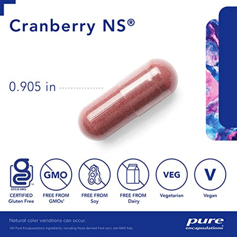 Cranberry NS | Suplemento Hipoalergênico para Apoiar a Saúde do Trato Urinário | 180 Cápsulas - Pure Encapsulations