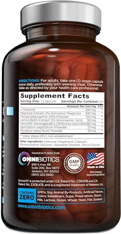 Ashwagandha: Suporte Natural ao Cortisol – 60 cápsulas de 500mg - OmniBiotics