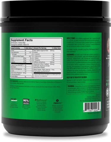 JYM Supplement Science - PRE JYM 30 Porções – Morango Kiwi | Energize seus treinos com a fórmula poderosa | Pré-treino de alta qualidade | Marca PRE JYM