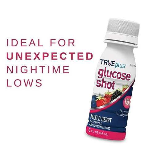 Shots de Glicose 6 frascos – Frutas Vermelhas Misturadas - TRUEplus