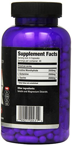 Biovolumizing Crea/Max – Cápsulas 2000mg (288 Caps) | Aumento de Massa Muscular - Ultimate Nutrition