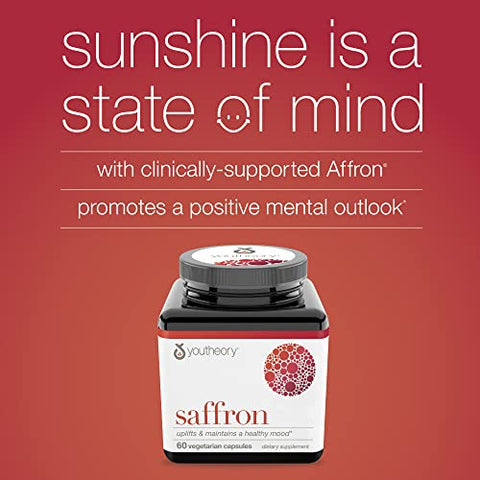 Saffron: Suplemento de Açafrão em Cápsulas – Marca Líder em Saúde e Bem-Estar - Youtheory