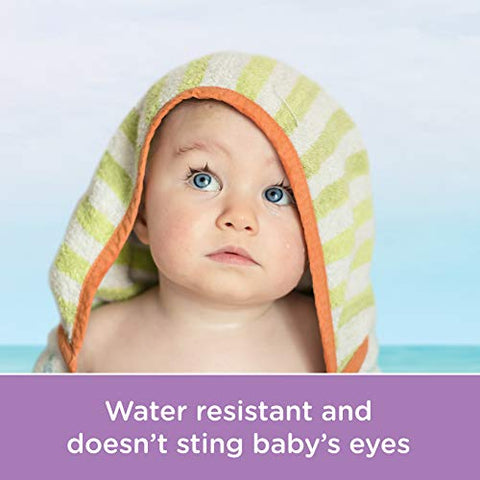 Protetor Solar Mineral com Óxido de Zinco FPS 50 para Pele Sensível, Livre de Lágrimas, Resistente ao Suor - Aveeno Baby