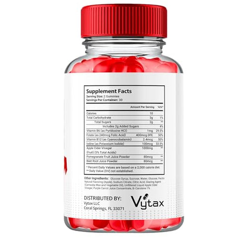 Vytax - (2 Pacotes) Gomas Vital Surge, Fórmula Avançada Extra Forte Vital Vita Surge 1000MG Gomitas Detox Vitaminas para Homens – Vitalsurge Vitasurge Ingredientes Naturais