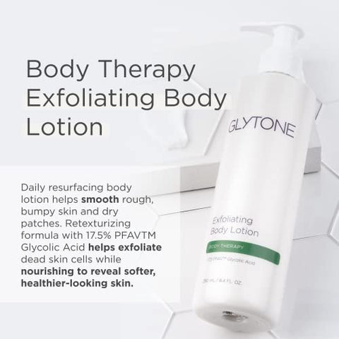 Glytone Loção Corporal Esfoliante 17.5% Ácido Glicólico – Queratose Pilar – Suaviza a Pele Áspera