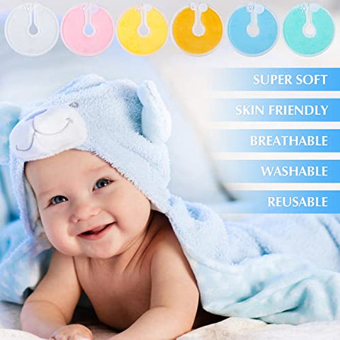 Yoiemivy - 36 Pacotes de Almofadas para Botão de G Tube Alimentação Tubo de Alimentação Capas Reutilizáveis para Almofadas de Amamentação Abdominal Diálise Suprimentos para Tubo de Alimentação Stay Dry (Tamanho Único)