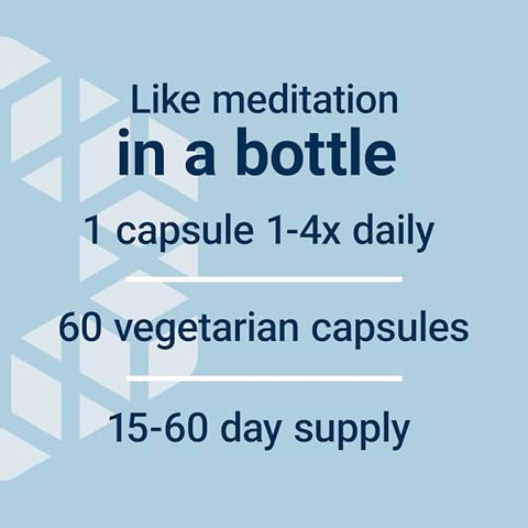 L-Theanine 100 mg – 60 Cápsulas Vegetarianas – Suporte Calmante - Life Extension