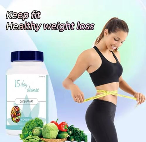 JoyfulExist - Cápsula Detox de Limpeza Intestinal, Limpa os Intestinos e o Cólon para Apoiar Mulheres e Homens, Auxilia a Digestão em 30 Cápsulas (4)