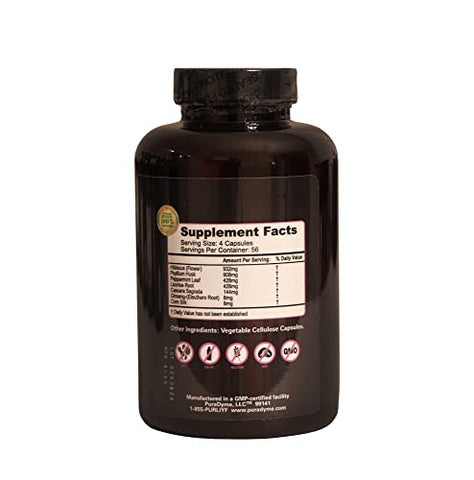 PuraDyme - Puradyme Herbal Cleanse e Detox – 225 Cápsulas. Por Lou Corona