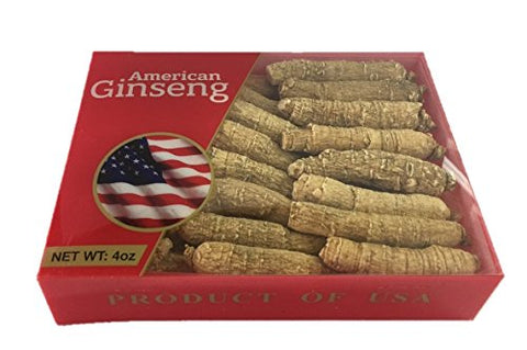 New Green Nutrition - Ginseng Americano A Grade Médio Fino-Curto Selecionado a Mão (120g)